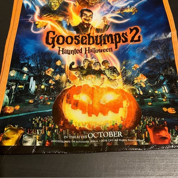 Goosebumps 2 Movie Trick or Treat Tote Bags Haunted Halloween Promo - Picture 2 of 6